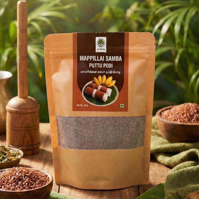 MAPILLAI SAMBA PUTTU PODI - 250g