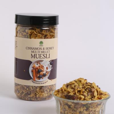CINNAMON AND HONEY MILLET MUESLI-300gms