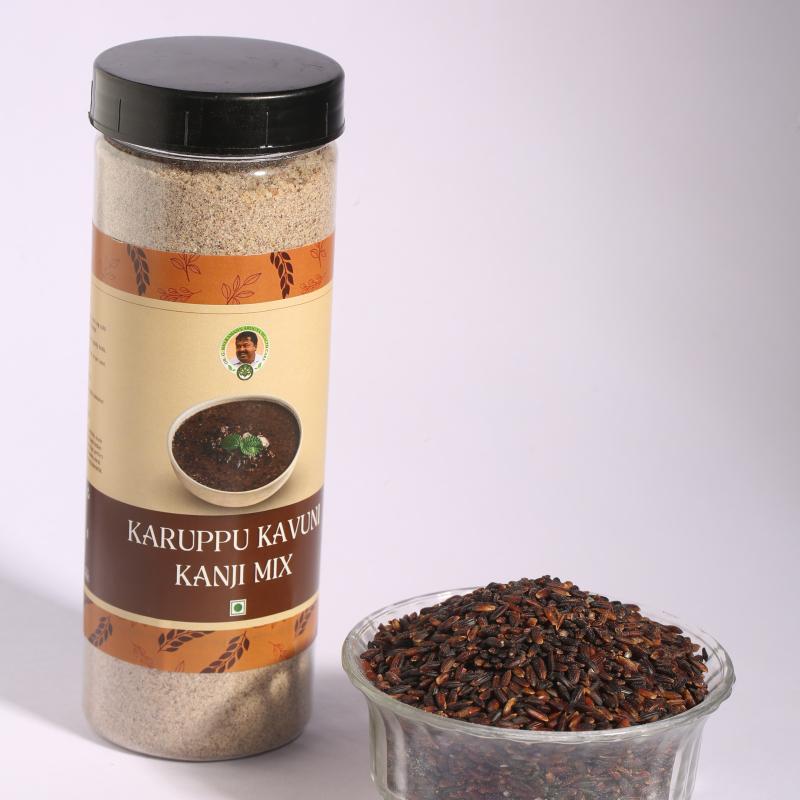 KARUPPU KAVUNI KANJI MIX-400gms